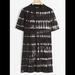 Anthropologie Dresses | Anthropologie T.La Black Tie-Dye Heidi Mock Neck Tee Dress | Color: Black | Size: Various