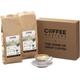 Coffee Masters Single Origin, Organic & Fairtrade Coffee Gift Set - Includes 1kg Colombian Coffee Beans and 1kg Peruvian Coffee Beans - Beautifully Packaged Ready to Gift Organic Coffee Beans