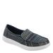 Skechers Bobs Skipper-Beach Crush Slip-On - Womens 9 Navy Slip On Medium