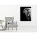 Artful Printers Black & White Elephant Acrylic Portrait Plastic/Acrylic in Black/Gray/White | 20 H x 30 W x 1 D in | Wayfair AC-20303173