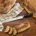 Joyjolt 8-In Bread Knife High Carbon Steel Kitchen Knife Wood/High Carbon Stainless Steel in Black/Brown/Gray | Wayfair JKN11922