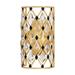 Varaluz Windsor 13 Inch Wall Sconce - 345W01FGMB