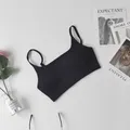 Soutien-gorge dos nu Sexy sans couture pour femmes sous-vêtement débardeur court Yoga Gym