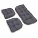 Latitude Run® 3 Piece Loveseat Outdoor Cushion Set Polyester in Gray | 5 H x 42 W x 19 D in | Wayfair C5086EA0D3764F678629B07DD10DEA07