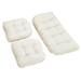 Latitude Run® 3 Piece Loveseat Outdoor Cushion Set Polyester | 5 H x 42 W x 19 D in | Wayfair DA650E5501564694BA61DB2AC0256EBE