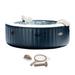 Intex PureSpa Plus Portable Inflatable Hot Tub Bubble Jet Spa w/ Accessory Kit - 126