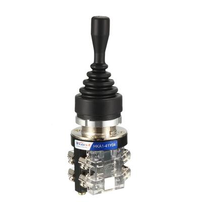 Joystick Switch Controllers 4 Way 4NO Latching 150/250/600V HKA1-41Y04 - 150V/250V/600V