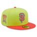 Men's New Era Green/Red San Francisco Giants Cyber Highlighter 59FIFTY Fitted Hat