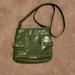 Nine West Bags | Green Leather Crossbody | Color: Green/Silver | Size: Os