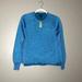 J. Crew Sweaters | J.Crew Womens Crewneck Sweater Blue Long Sleeves Shimmer Glitter Sparkle Size Xs | Color: Blue | Size: Xs