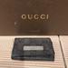 Gucci Accessories | Authentic Gucci Black Monogram Key Chain Ring Case Wallet | Color: Black | Size: Os