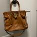 Michael Kors Bags | Michael Kors Womens Large Hamilton Satchel Tote. Chestnut Brown Soft Leather | Color: Brown/Gold | Size: 14”W X 13”H X 4.75”D
