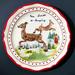 Anthropologie Dining | Anthropologie Nathalie Lete 12 Days Of Christmas Plate- 10 Lords A Leaping | Color: Red/White | Size: Os