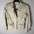 Columbia Jackets & Coats | Columbia Women's Size X-Small 100% Cotton Full Zip Beige Blazer Style Jacket | Color: Tan | Size: Xs