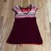 Free People Dresses | Free People Sweater Dress | Color: Red/White | Size: S