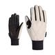 Ziener Damen DAGGI Fahrradhandschuhe, Winter | Wolle, gepolstert, Langfinger, Wolle, Silver beige, 6,5