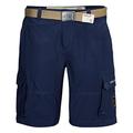 G.I.G.A. DX Herren Casual Bermudas mit Gürtel/Kurze Hose - GS 38 MN BRMDS, dunkelblau, 48, 38202-000