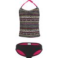 Firefly Mádchen Helen Tankini Set, Aop/Black, 128 EU