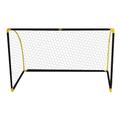 Umbro fußballtor - Fussballtor 180 x 91 x 120 cm - Faltbares fußball Tor - Fussballtore für Garten Kinder und Erwachsene - Fussball Trainingszubehör für Innen und Außen - Schwarz/Gelb