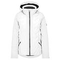 Ziener Damen TARIS Ski-Jacke | Primaloft, wasserdicht, PFC frei, white, 46