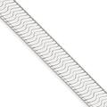 925 Sterling Silver 10.5mm Magic Herringbone Chain Necklace Jewelry Gifts for Women - 56 Centimeters