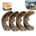 10L0L Golf Cart Brake Shoes for Club Car DS 1995-up, Precedent 2004-up, EZGO 1986.5-1995, Yamaha G1 G2 G8 G9, OEM# 101823201 1011463 23364G1 27249G01