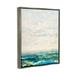 Stupell Industries Abstract Aerial Landscape Fluffy Clouds Distant Fields by Claire Cormany - Wrapped Canvas Painting Canvas in Blue/White | Wayfair