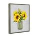 Stupell Industries Sunflower Blossoms Bouquet Blooming Country Petals - Painting on Canvas in Yellow | 21 H x 17 W x 1.7 D in | Wayfair