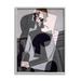 Stupell Industries Portrait de Madame Josette Juan Gris Classic Abstract - Floater Frame Painting on Canvas in Black/Gray | Wayfair