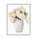 Stupell Industries Mixed Flower Bouquet Tall Vase Floral Arrangement by Patricia Pinto - Floater Frame Painting on Canvas in Green/White | Wayfair