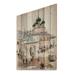 Alcott Hill® Golden Ring Cityscape Photography II - Unframed Graphic Art on Wood in Brown/Gray/Green | 20 H x 12 W x 1 D in | Wayfair