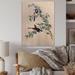 Winston Porter Vintage Australian Birds on a Branch - Unframed Graphic Art on Wood in Blue/Brown/Green | 20 H x 12 W x 1 D in | Wayfair