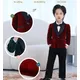 Veste et pantalon en velours côtelé pour enfants robe de photographie pour nouveau-né Costume