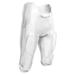 CHAMPRO Bootleg 2 Integrated Poly/Spandex Football Game Pants Youth Medium White