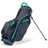 NEW Datrek Go Lite Hybrid Stand / Carry Bag 14-Way - Charcoal / Turquoise /Black