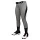 Champro Womens Surge 2 Color Softball Pant Grey Black Medium