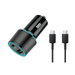 USB C Car Charger UrbanX 20W Car and Truck Charger For ZTE nubia Z11 with Power Delivery 3.0 Cigarette Lighter USB Charger - Black Comes with USB C to USB C PD Cable 3.3FT 1M