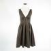 J. Crew Dresses | J.Crew Brown Cotton Empire Waist Dress 4 | Color: Brown | Size: 4
