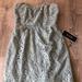 J. Crew Dresses | J. Crew Nwt Bridal Collection Green Strapless Lace Dress Size 6p | Color: Green | Size: 6p