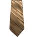 Michael Kors Accessories | Michael Kors Men's Silk Tie Gold Stripe Euc 60" | Color: Gold | Size: 60" X 3.5"