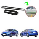 OUBOLUN ABS Glossy Black 4 PCS/Set Door Side Molding Trims Streamer Strip Trim For Honda 11th Gen Civic 2022 Body Kits Auto Parts Exterior Accessories Decoration