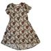 Lularoe Dresses | Lularoe Midi Floral Dress High Low Beige | Color: Cream/Pink | Size: S/M