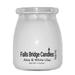 Aloe & White Lilac - 6 Ounce Itty Bitty Scented Jar Candle by Falls Bridge Candles