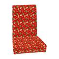 VerPetridure Christmas Decoration Print All Inclusive Elastic Chair Cover Dining Table Chair Cover Christmas Decoration Printing All-Inclusive Elastic Chair Cover Dining Table And Chair Cover