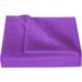 1100 Thread Count 3 Piece Flat Sheet ( 1 Flat Sheet + 2- Pillow cover ) 100% Egyptian Cotton Color Purple Solid Size Full