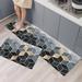 LIKEM Non-Slip Waterproof Kitchen Door Mat Home Floor Rug Carpet Anti-Oil Easy Clean