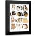 Melin Hanna 14x18 Black Modern Framed Museum Art Print Titled - Guinea Pigs In Glasses