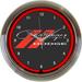 Dodge Challenger Red Neon Clock 15 Inch Diameter with Chrome Rim and Red Neon 8CLGCK