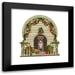 Fab Funky 20x20 Black Modern Framed Museum Art Print Titled - Christmas Des - Christmas Kennel - Williamsburg