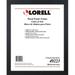 Lorell Poster Frame - 16 x 20 Frame Size - Rectangle - Horizontal Vertical - 1 Each - Black | Bundle of 10 Each